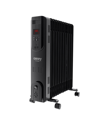 Õliradiaator Camry, Heater, CR 7813, 2500 W, Number of power levels 3, Black