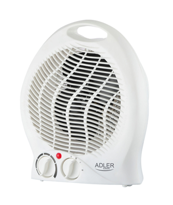 Обогреватель Adler, AD 7728, Fan, 2000 W, Number of power levels 2, White