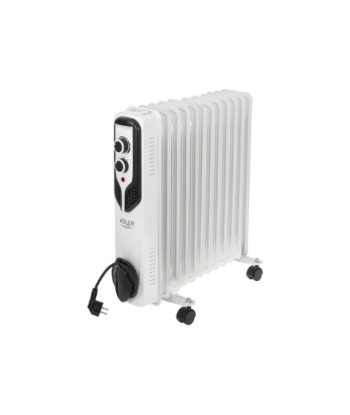 Масляный радиатор Adler, Oil-Filled Radiator, AD 7817, 2500 W, Number of power levels 3, White