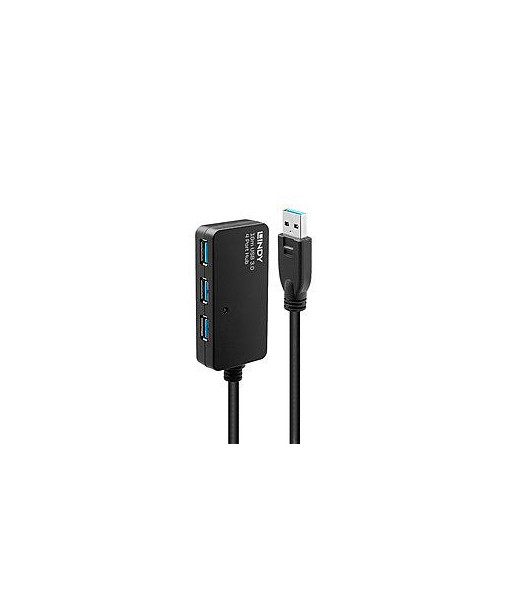 CABLE USB3 EXTENSION HUB 10M/ACTIVE 43159 LINDY CABLE USB3 EXTENSION HUB 10M/ACTIVE 43159 LINDY