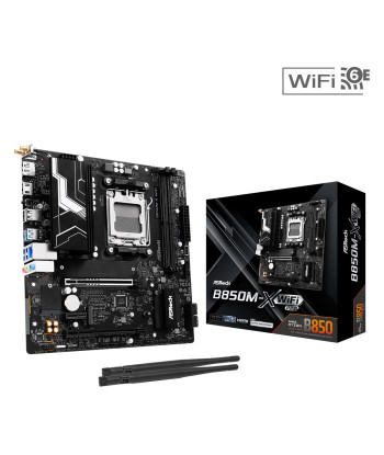 Mainboard ASROCK AMD B850 SAM5 Micro-ATX Memory DDR5 Memory slots 2 B850M-XWIFIR2.0