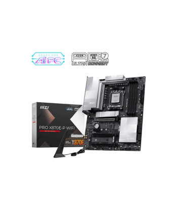 Mainboard MSI AMD X870E SAM5 ATX Memory DDR5 Memory slots 4 PROX870E-PWIFI