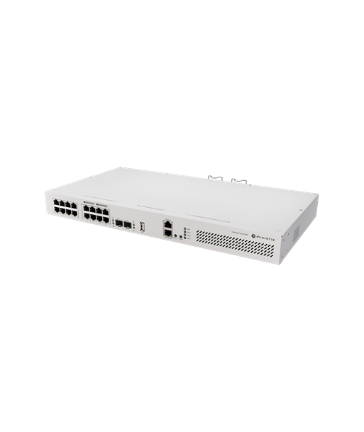 MikroTik Cloud Router Switch 418-8P-8G-2S+RM with RouterOS L5, racmount case | MikroTik