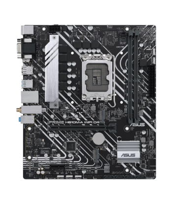 Asus, PRIME H610M-A WIFI D4, Processor family Intel, Processor socket LGA1700, DDR4 DIMM, Memory slots 2, Supported hard disk
