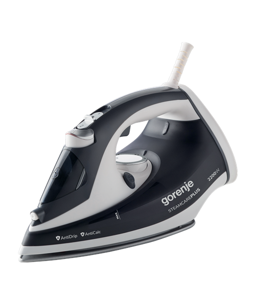 Gorenje, SIH2200DGT, Steam Iron, 2200 W, Water tank capacity 280 ml, Continuous steam 30 g/min, Steam boost performance 90 Gorenje, SIH2200DGT, Steam Iron, 2200 W, Water tank capacity 280 ml, Continuous steam 30 g/min, Steam boost performance 90