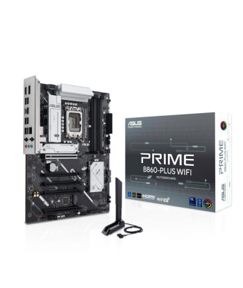 Mainboard ASUS Intel B860 Express LGA1851 Micro-ATX Memory DDR5 Memory slots 4 4xPCI-Express 4.0 16x 1xPCI-Express 5.0 16x 2xM
