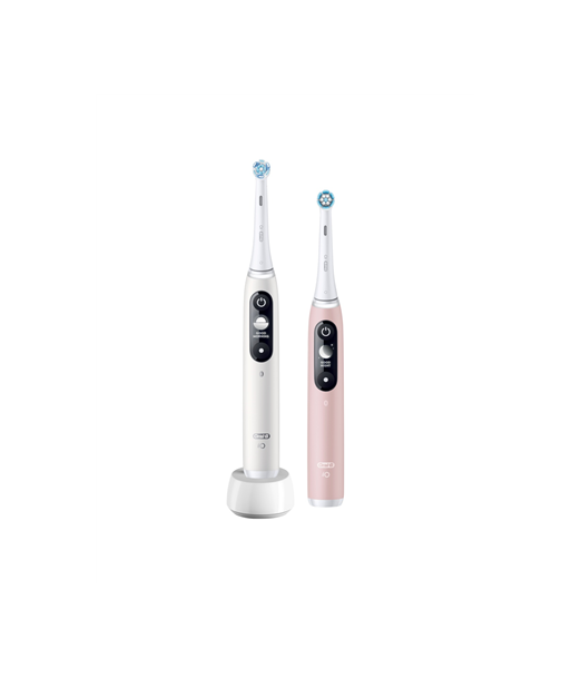 Oral-B Electric Toothbrush, iO6 DuoPack, Rechargeable, For adults, Number of brush heads included 2, Number of teeth brushing