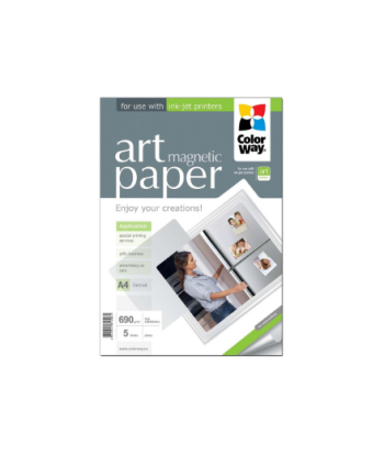 Fotopaber ColorWay ART Glossy Magnetic A4 690 g/m²