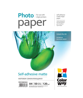Фото-бумага 120 g/m² | A4 | Matte self-adhesive