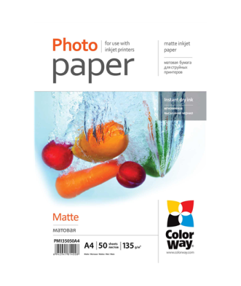 PM135050A4, 135 g/m², A4, A4, Matte Photo Paper