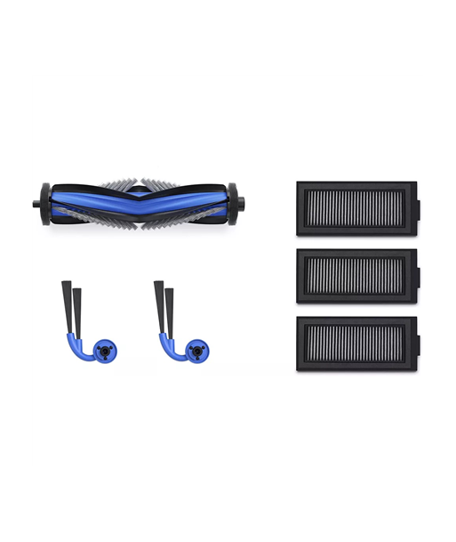 Ecovacs DKT060223 DEEBOT X11 Service Kit Antibacterial Filter x3, Anti-Tangle Side Brush x2, Anti-Tangle Main Brush x1