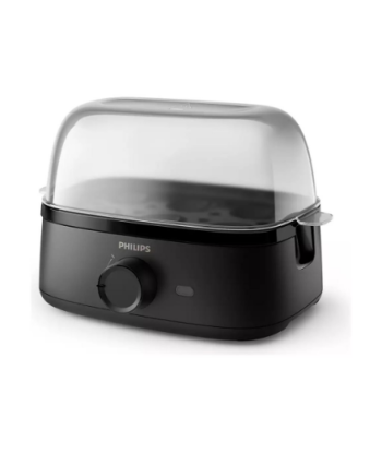 Philips, Egg Cooker, HD9137/90, Deep black, 400 W