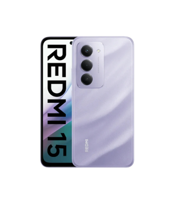 Xiaomi Redmi, 15 4G, Sandy Purple, 6.9", IPS LCD, 1080 x 2340 pixels, Qualcomm, Internal RAM 6 GB, 128 GB, Dual SIM, 4G, Main