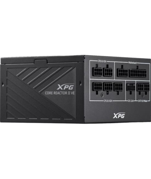 Блок питания ADATA XPG CORE REACTOR II VE 850 Watts Efficiency 80 PLUS GOLD COREREACTORIIVE850G-BKCEU Блок питания ADATA XPG CORE REACTOR II VE 850 Watts Efficiency 80 PLUS GOLD COREREACTORIIVE850G-BKCEU
