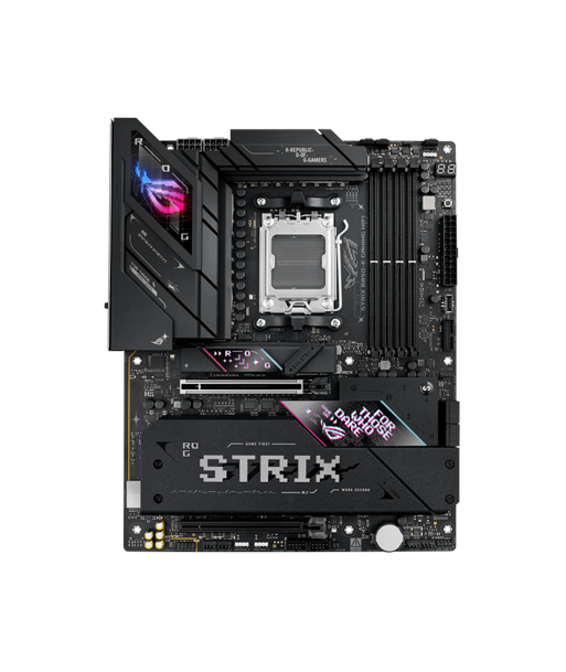 Asus ROG STRIX B850-E GAMING WIFI, Processor family AMD, Processor socket AM5, DDR5, Supported hard disk drive interfaces SATA