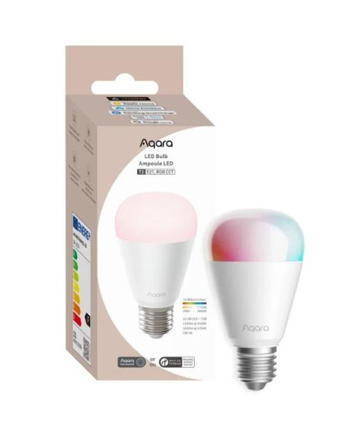 Smart Light Bulb AQARA Power consumption 10.5 Watts Luminous flux 950 Lumen 9000 K Bluetooth/ZigBee LB-L02D