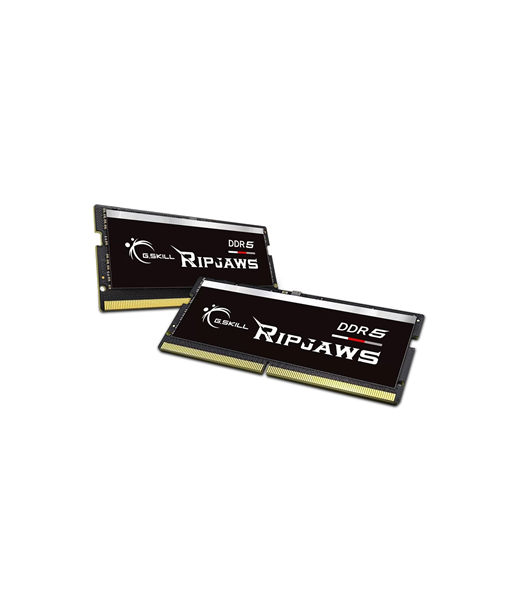 G.Skill, Ripjaws, 32 Kit (16GBx2) GB, DDR5, 5200 MHz, Notebook, Registered No, ECC No G.Skill, Ripjaws, 32 Kit (16GBx2) GB, DDR5, 5200 MHz, Notebook, Registered No, ECC No