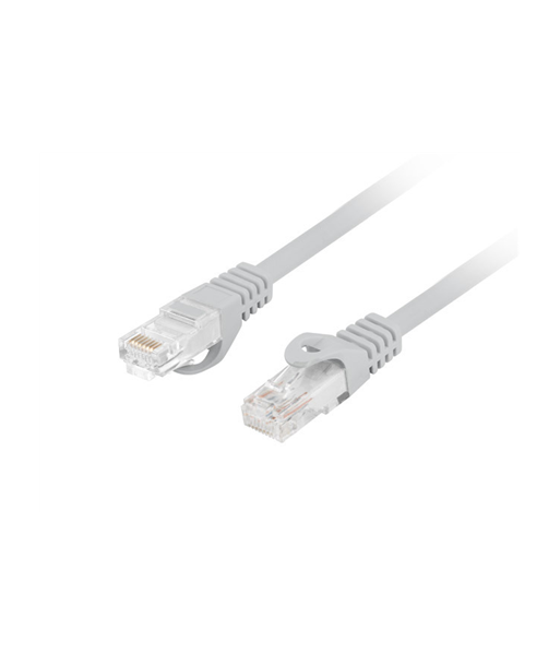Lanberg Patchcord Cat.6 UTP LSZH CU | PCU6-10CU-0050-S | 0.5 m