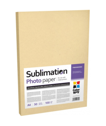 PSM100050A4, 100 g/m², A4, A4, Photo Paper sublimation 50 pcs.