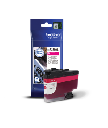 Brother High-yield Ink Cartridge, LC3239XLM, Ink, Magenta