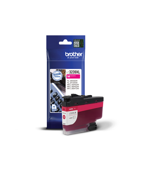 Brother High-yield Ink Cartridge, LC3239XLM, Ink, Magenta