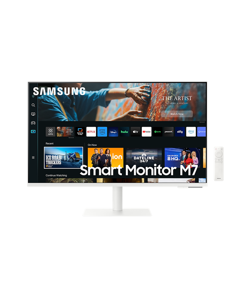 Samsung, 4K Smart monitor M70C with integrated apps, LS27CM703UUXDU, 27", VA, 16:9, 60 Hz, 4 ms, 3840 x 2160 pixels, 300 cd/m² Samsung, 4K Smart monitor M70C with integrated apps, LS27CM703UUXDU, 27", VA, 16:9, 60 Hz, 4 ms, 3840 x 2160 pixels, 300 cd/m²