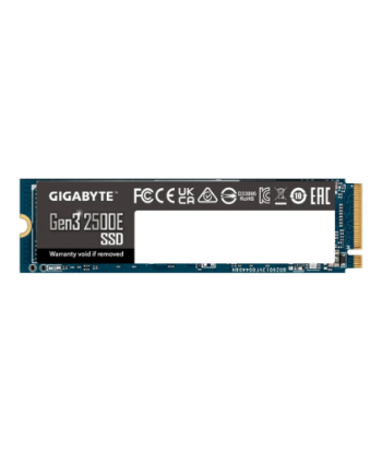 Gigabyte SSD, G325E500G, 500 GB, Solid-state drive interface PCIe 3.0x4, NVMe1.3, Read speed 2300 MB/s, Write speed 1500 MB/s
