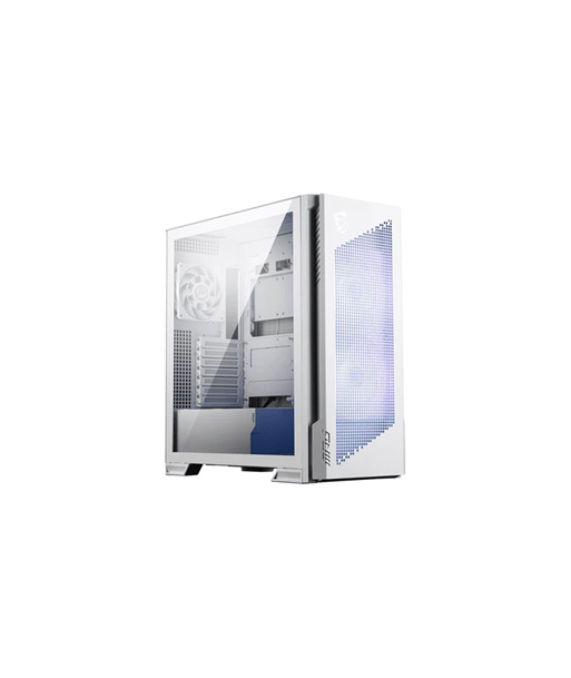 MSI, PC Case, MPG VELOX 300R AIRFLOW PZ WHITE, White, Mid-Tower, Power supply included No