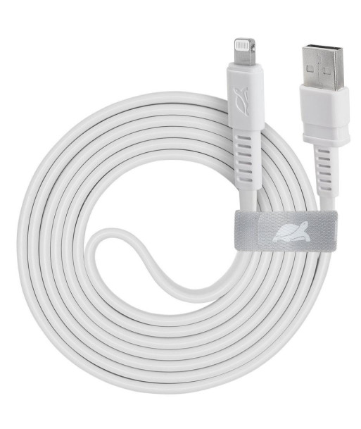 CABLE USB-A TO LIGHTNING 1.2M/WHITE PS6008 RIVACASE