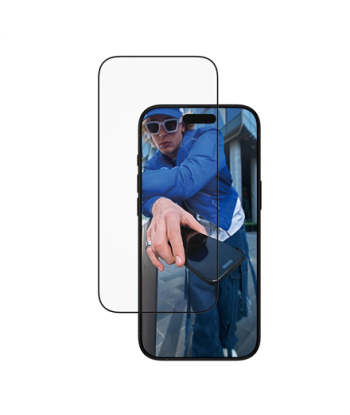 PanzerGlass Screen Protector iPhone 2025 6.6" | Ultra- Wide Fit w. EasyAligner | PanzerGlass