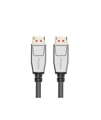 Lanberg DisplayPort M/M Cable 20 PIN V1.4 1M 8K 60HZ Black | Lanberg