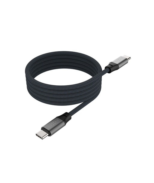 Fixed | Magnetic Braided Cable USB-C/USB-C, USB 2.0, Gray | FIXDBM-CC2-GR