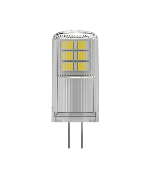 Osram LED PIN 12V Clear 28 non-dim 2.2W/827 G4 bulb | Osram