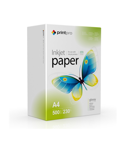 Fotopaber ColorWay PrintPro Glossy, 230g/m, A4, 500pcs.