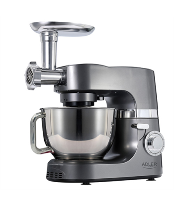 Adler, Planetary Food Processor, AD 4221, 1200 W, Number of speeds 6, Bowl capacity 7 L, Meat mincer, Steel