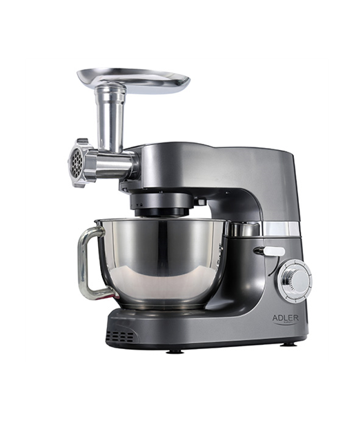 Köögikombain Adler, AD 4221, 1200 W, Number of speeds 6, Bowl capacity 7 L, Meat mincer, Steel