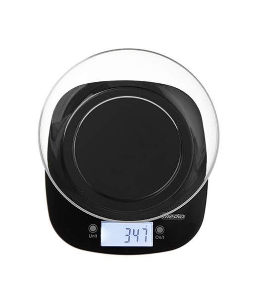 Adler Kitchen Scale with a bowl, MS 3179b, Graduation 1 g, Display type LCD, Black