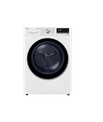 Сушилка LG RH80V9AV3N, C, Front loading, 8 kg, LED, Depth 66 cm, Wi-Fi, White | LG