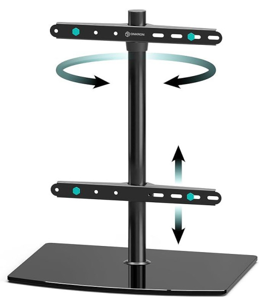 TV SET ACC DESKTOP STAND/32-75" BLACK PT3-B ONKRON