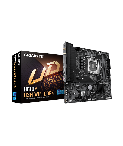 GIGABYTE H610M D3H WIFI DDR4 GIGABYTE H610M D3H WIFI DDR4