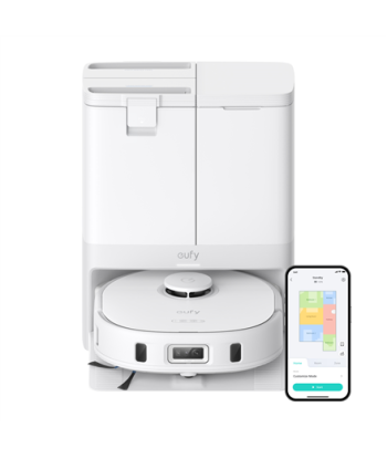 Anker Eufy, Robot Vacuum Cleaner, X10 Pro Omni, Wet&Dry, 5200 mAh, Dust capacity 2.5 L, 8000 Pa, White