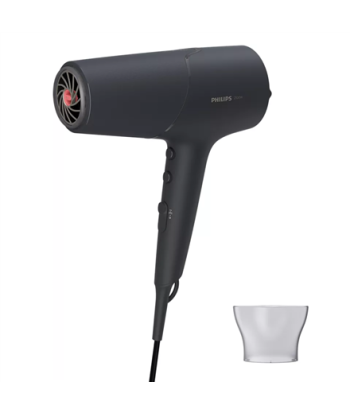 Фен Philips, BHD504/00, 2100 W, Number of temperature settings 6, Ionic function, Black