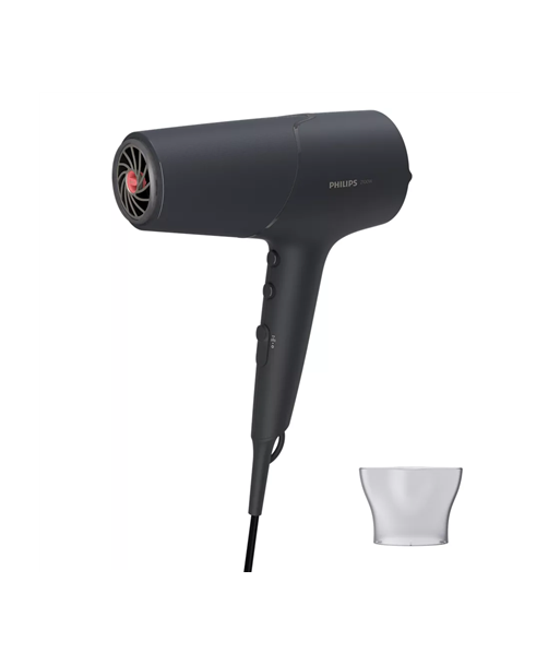 Föön Philips, BHD504/00, 2100 W, Number of temperature settings 6, Ionic function, Black