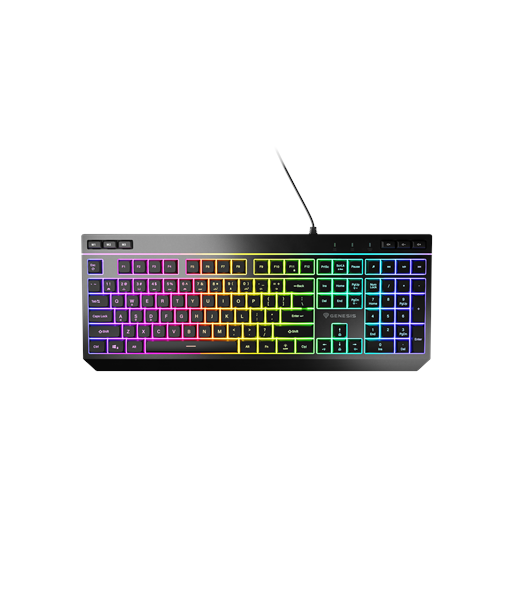 Mehaaniline klaviatuur Genesis Rhod 530, Wired, US, Black, USB Type-A Mehaaniline klaviatuur Genesis Rhod 530, Wired, US, Black, USB Type-A