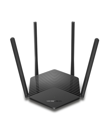 Mercusys AX1500 WiFi 6 Router MR60X 802.11ax, 1201+300 Mbit/s, 10/100/1000 Mbit/s, Ethernet LAN (RJ-45) ports 2, Mesh Support