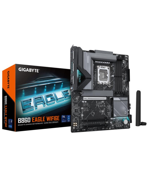 Mainboard GIGABYTE Intel B860 Express LGA1851 ATX Memory DDR5 Memory slots 4 3xPCI-Express 16x 3xM.2 1xHDMI 1xDisplayPort Mainboard GIGABYTE Intel B860 Express LGA1851 ATX Memory DDR5 Memory slots 4 3xPCI-Express 16x 3xM.2 1xHDMI 1xDisplayPort