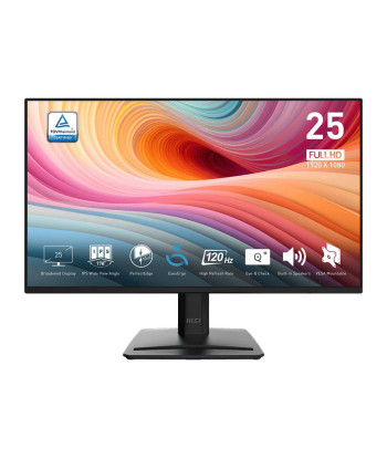 LCD Monitor MSI 24.5" Business Matte Panel IPS 1920x1080 16:9 120Hz 1 ms Speakers Colour Black PROMP252E2