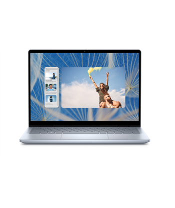 Dell Inspiron 14 2in1 FHD+ i5-1334U/16GB/512GB/Iris Xe/Win11/ENG Backlit kbd/FP/Touch/Ice Blue/3Y Basic OnSite Warranty | Dell