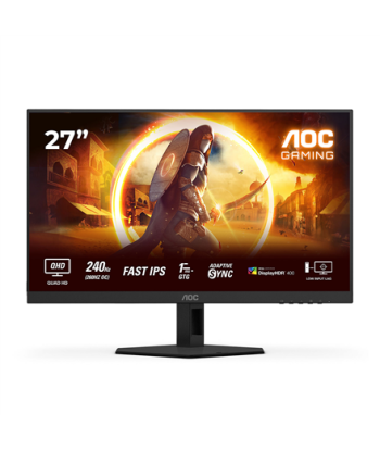 AOC Gaming Q27G4ZR 27", 2560x1440/1ms/400cd/m², HDMI, DisplayPort, Headphone Out
