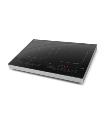 Варочная панель Caso, ProGourmet 3500, Number of burners/cooking zones 2, Sensor touch display, Black, Induction
